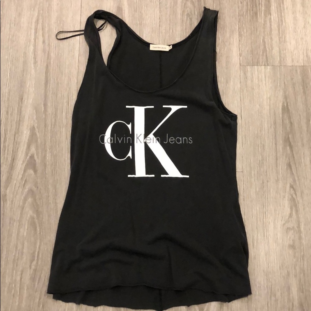 Calvin Klein logo tank top